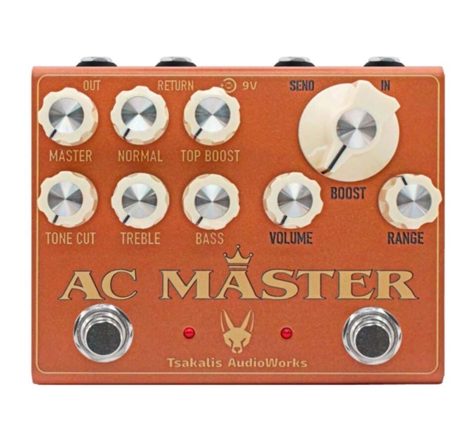 新製品】 Tsakalis Audio Works / AC MASTER Booster/Overdrive タス