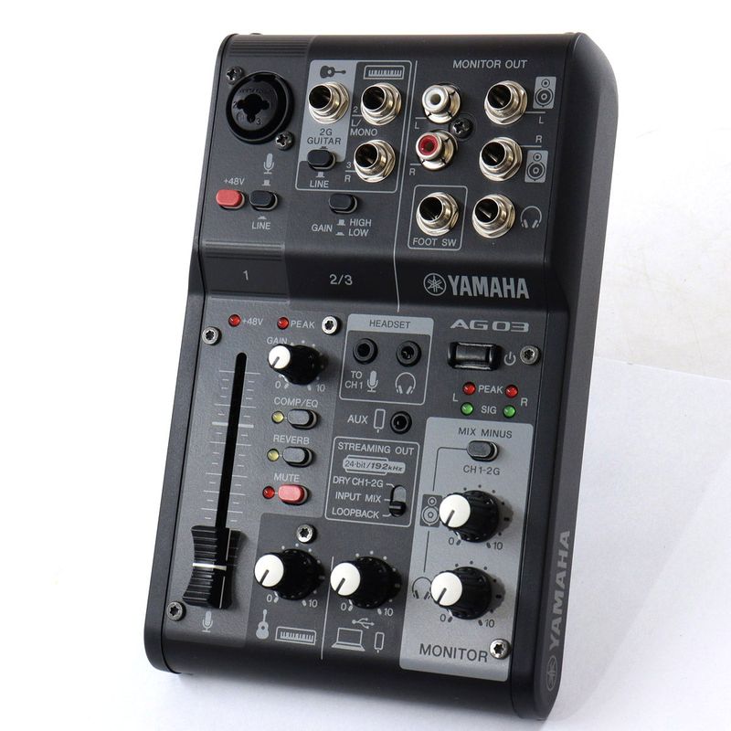 YAMAHA ヤマハ AG03 ミキサー 中古 中古】YAMAHA / AG03 MK2 / Live Streaming Mixer 【池袋店