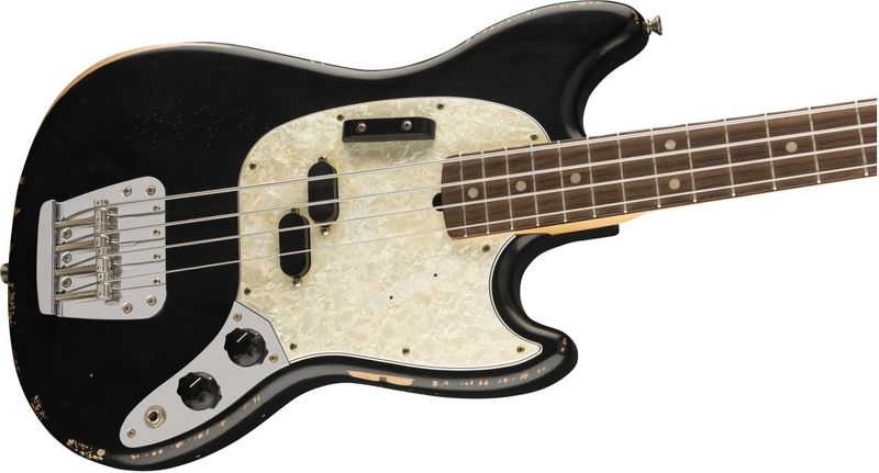 Fender / JMJ Road Worn Mustang Bass Black ムスタングベース
