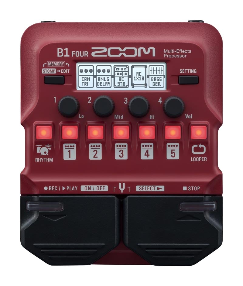 ZOOM / B1 FOUR ズーム マルチエフェクツ・プロセッサー【心斎橋店