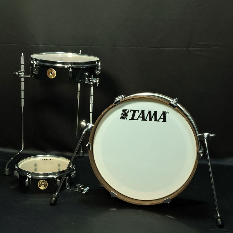 18インチ 本革 バスドラムヘッド 2枚セット ハンドメイド ナチュラルスキン 中古】TAMA / Club-JAM Pancake Kit 小口径ドラムセット 【福岡店