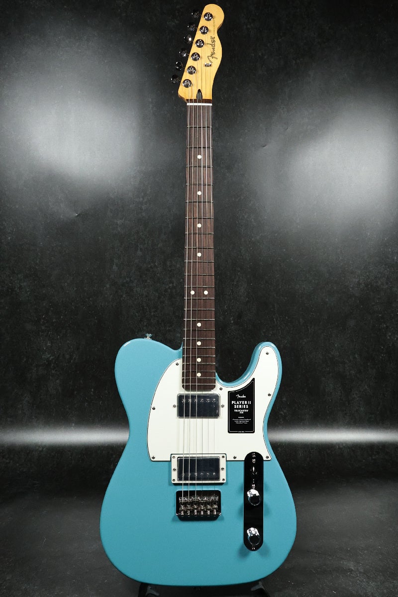 Fender Mexico / Player II Telecaster HH Rosewood Aquatone Blue 【S