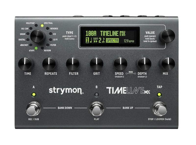 【新製品】［新開発リバーブエンジン搭載］Strymon / TimeLine MX 《予約注文/2026年7月19日発売》