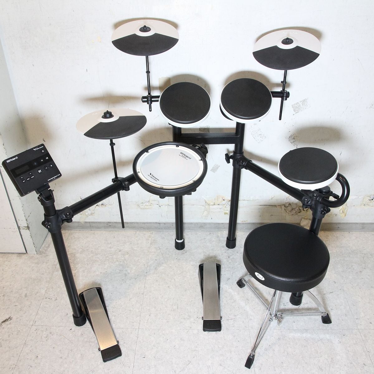 中古】ROLAND / TD-02KV V-Drums ドラムイス付属 電子ドラム