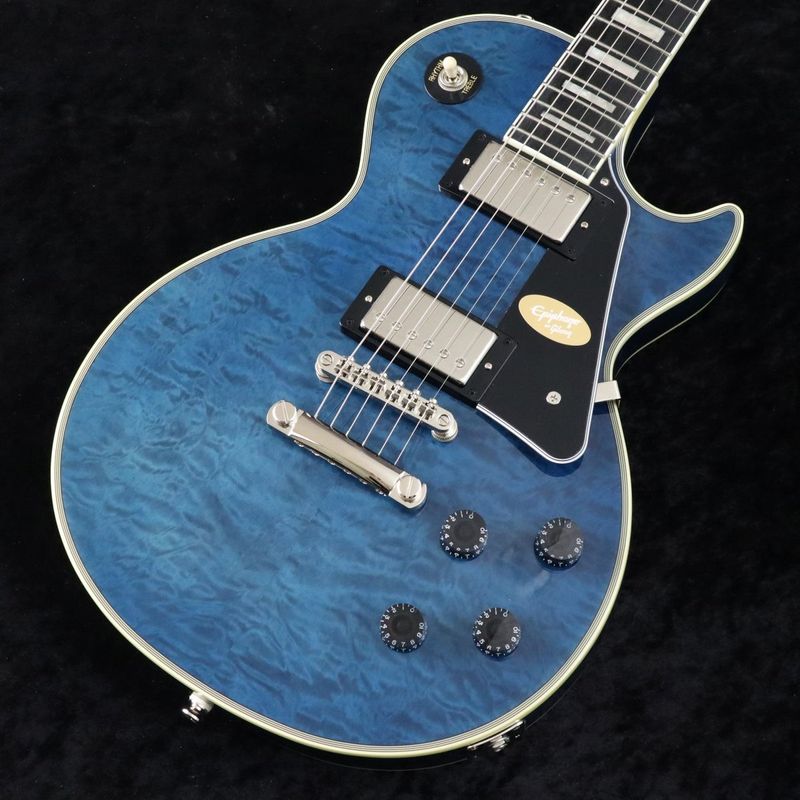 EPIPHONE BY GIBSON /  Inspired by Gibson Les Paul Custom Quilt Viper Blue [Exclusive Model] 【3.97kg】【2NDアウトレット特価】 【御茶ノ水本店】