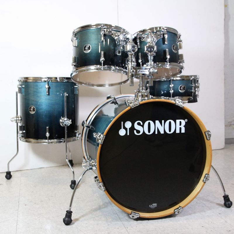 るる@在庫処分中　プッシャー、ソフナー 中古】SONOR / Force2007 Studio 1 Drumset 20/10/12/14 14SD ソナー