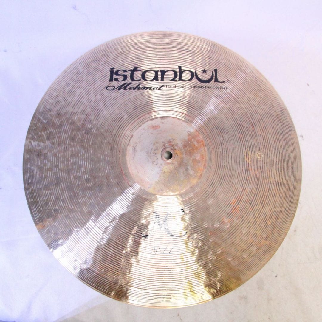 イスタンブールメメット 合わせシンバル 18インチ 手皮付き istanbul ISTANBUL / MEHMET MC JAZZ CRASH 18インチ 1382g イスタンブール