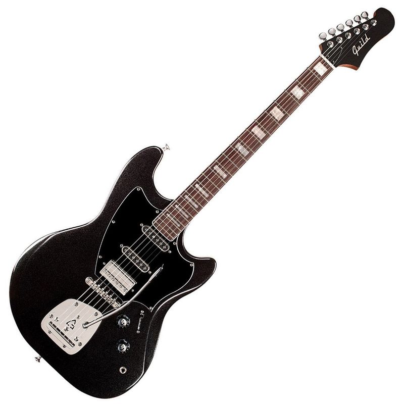 最終値下げ　Guild サーフライナーdeluxeブラック ケース付き GUILD / Surfliner Deluxe Black Metallic | その他タイプ | イシバシ楽器