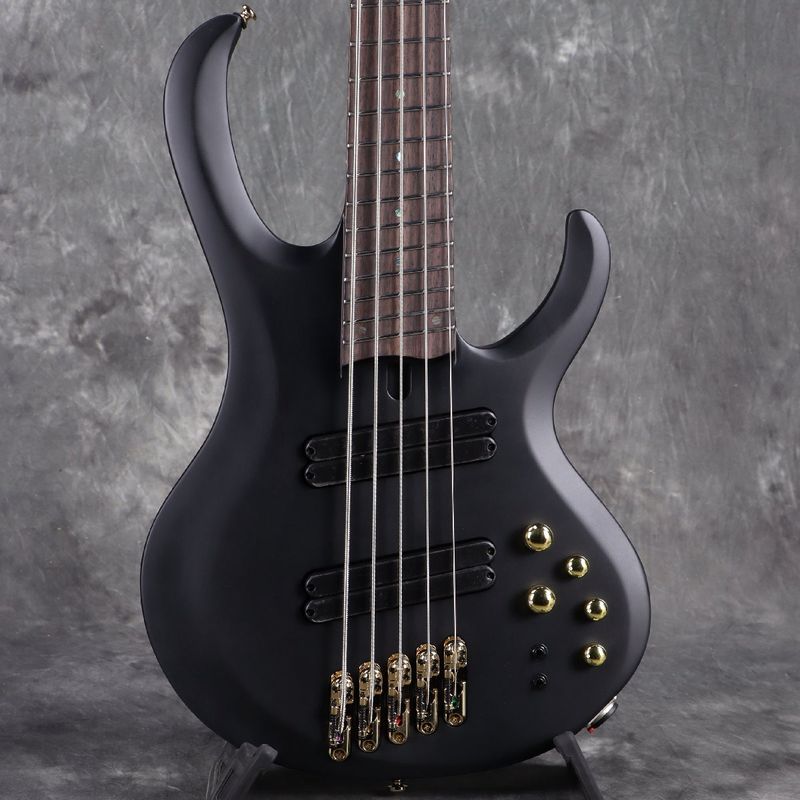 【調整済】IBanez アイバニーズ　エレキベース　マッドブラック Ibanez / BTB605LM-BKF (Black Flat)アイバニーズ エレキベース【4.29