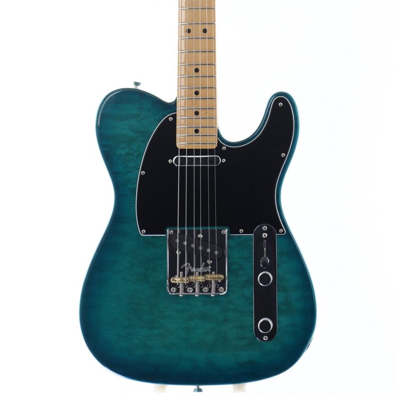 中古】Fender USA / American Showcase QMT Telecaster Aqua Marine