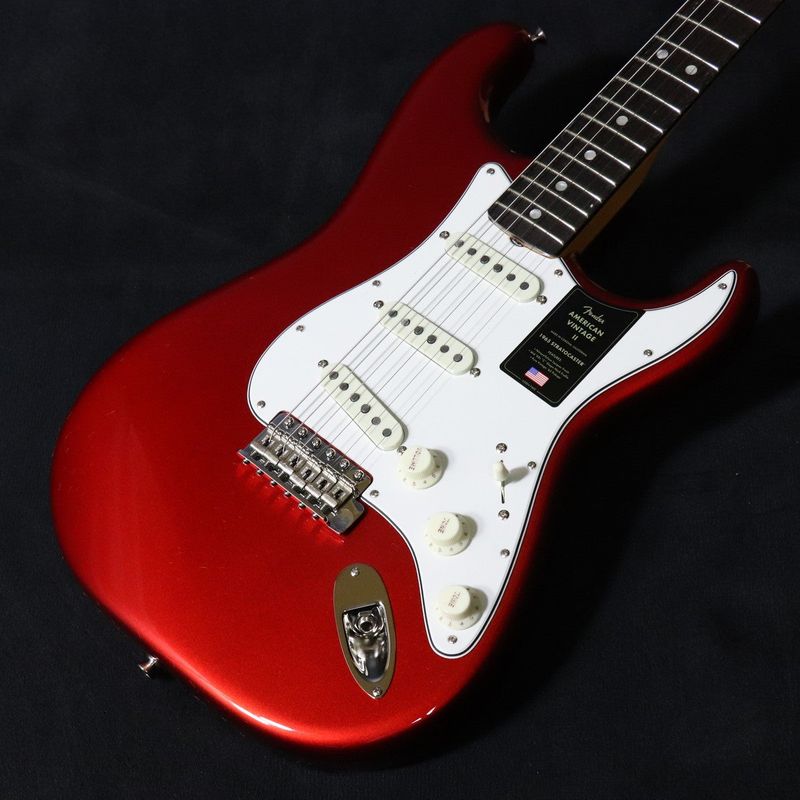 Fender / American Vintage II 1965 Stratocaster Round-Lam Rosewood Fingerboard Candy Apple Red 【梅田店】