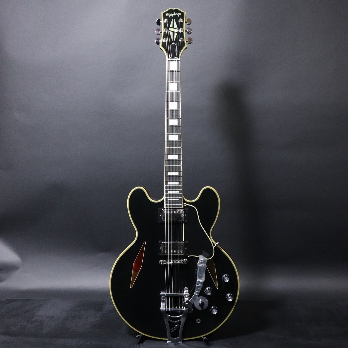 Epiphone / Shinichi Ubukata ES-355 Custom Bigsby ver.02 Ebony