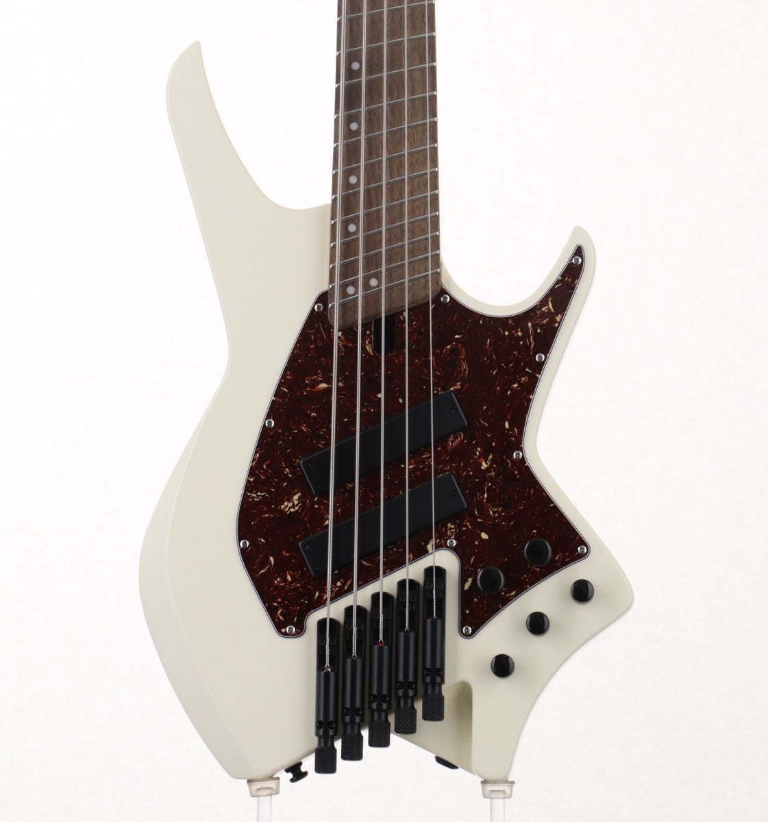 ベース HEX Guitars NB505 Ivory 中古】HEX Guitars / NB505 Ivory 【渋谷店】 | 変形ベース | イシバシ楽器