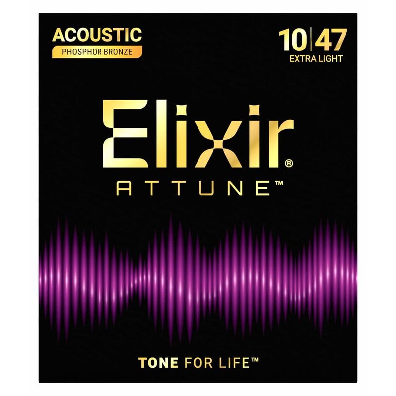 Elixir / 21002 AG PB ATTUNE L Acoustic Phosphor Bronze, .010-.047【池袋店】