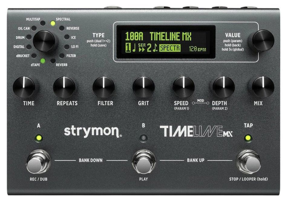 新製品】［新開発リバーブエンジン搭載］ Strymon / TimeLine MX