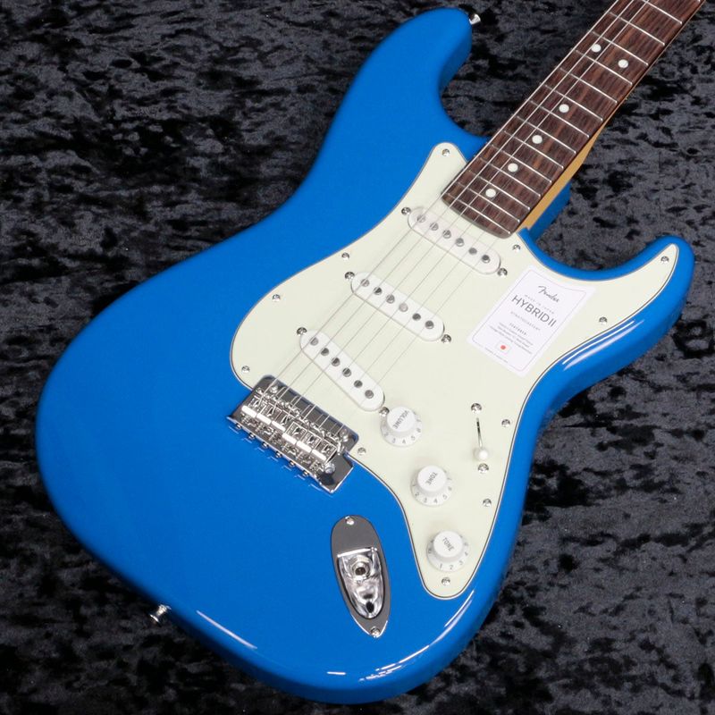 ハンドメイド シースルースカイブルー ストラト Fender / Made in Japan Hybrid II Stratocaster Rosewood Forest Blue
