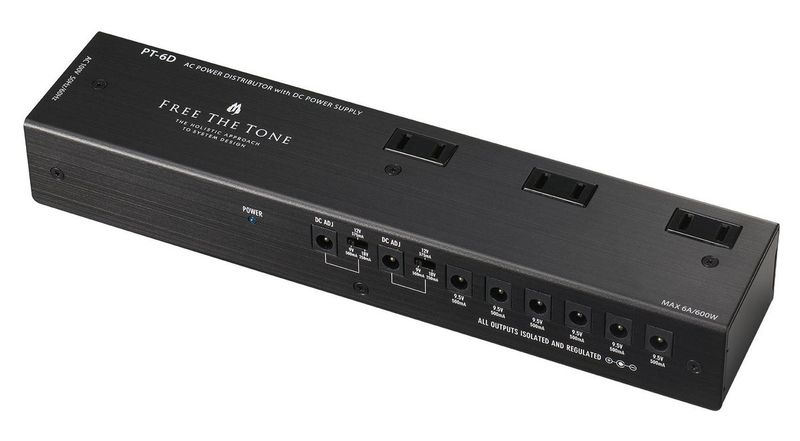 新製品】 FREE THE TONE / PT-6D AC POWER DISTRIBUTOR with DC POWER