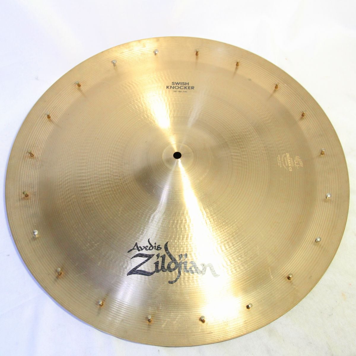 中古】ZILDJIAN / A.Zildjian SWISH KNOCKER 22インチ 2432g