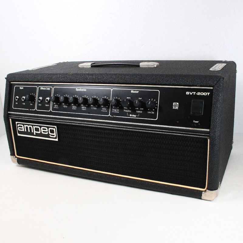 ampeg アンペグベース用アンプヘッドSVT200T 中古】AMPEG / SVT-200T 【渋谷店】 | ヘッドアンプ | イシバシ楽器