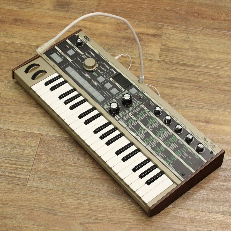 *】様 microKORG 通電発音確認済 korg アナログシンセ 良品 *】様 microKORG 通電発音確認済 korg アナログシンセ 良品 KORG