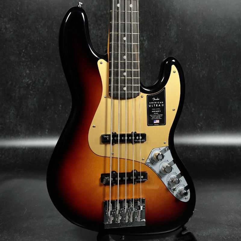 Fender / American Ultra II Jazz Bass V Ebony Fingerboard Ultraburst 【S/N US26005363】【名古屋栄店】