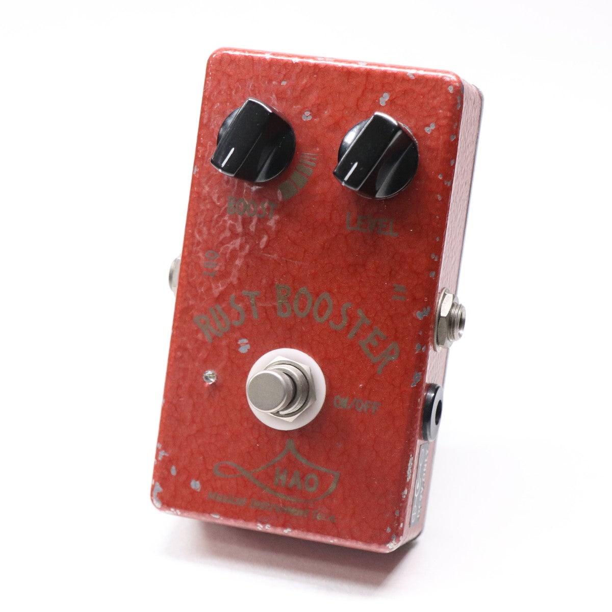 【名機】HAO Rust Booster ポット交換済・動作良好　しわ塗装 中古】HAO / RUST BOOSTER 【梅田店】 | エフェクター | イシバシ楽器