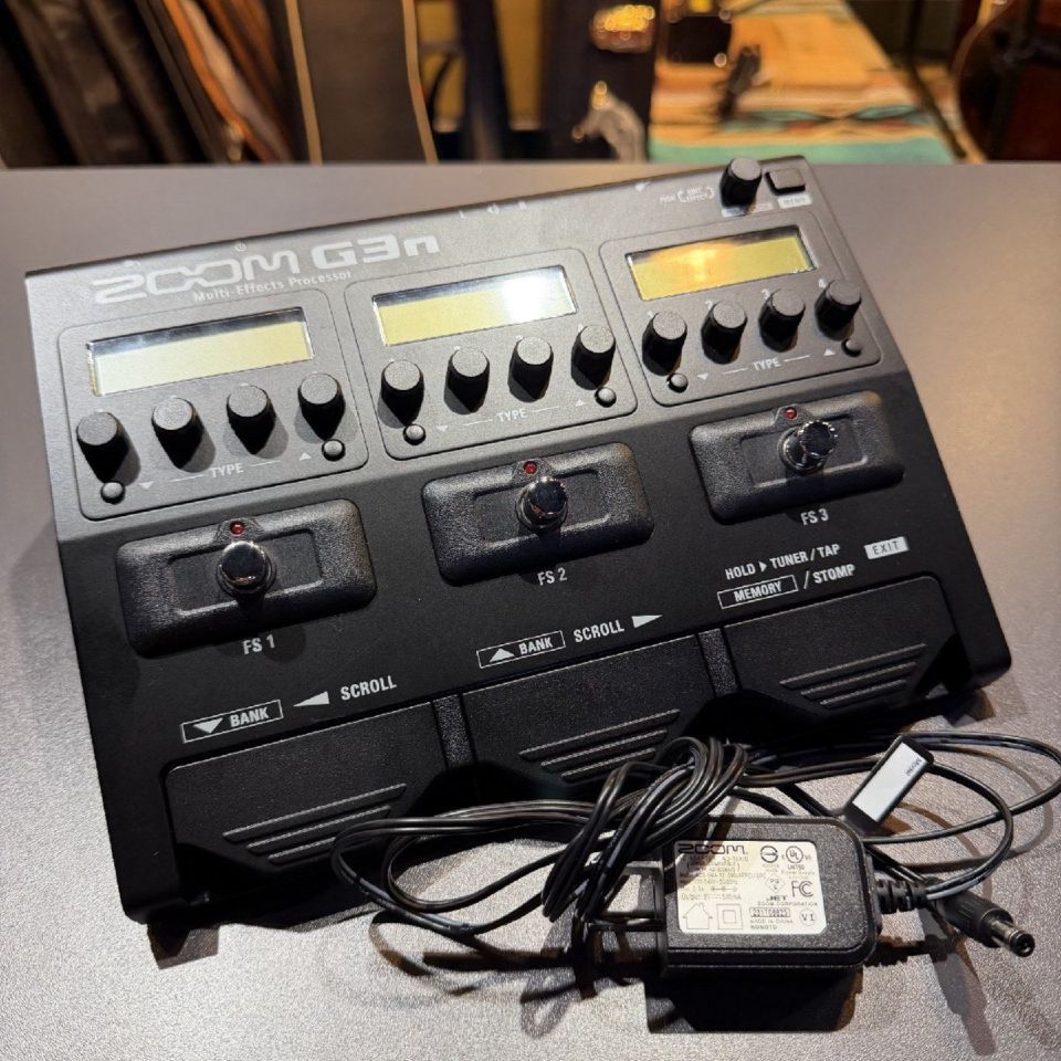 ZOOM G3n マルチエフェクター　新品未使用 中古】ZOOM / G3n / Multi-Effects Processor 【御茶ノ水本店FINEST