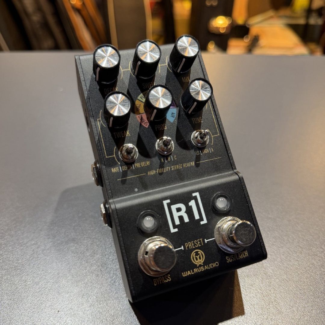 HAO the Roar 100台限定　ファズ　オーバードライブ　本体のみ 中古】WALRUS AUDIO / MAKO Series: R1 High-Fidelity Stereo Reverb