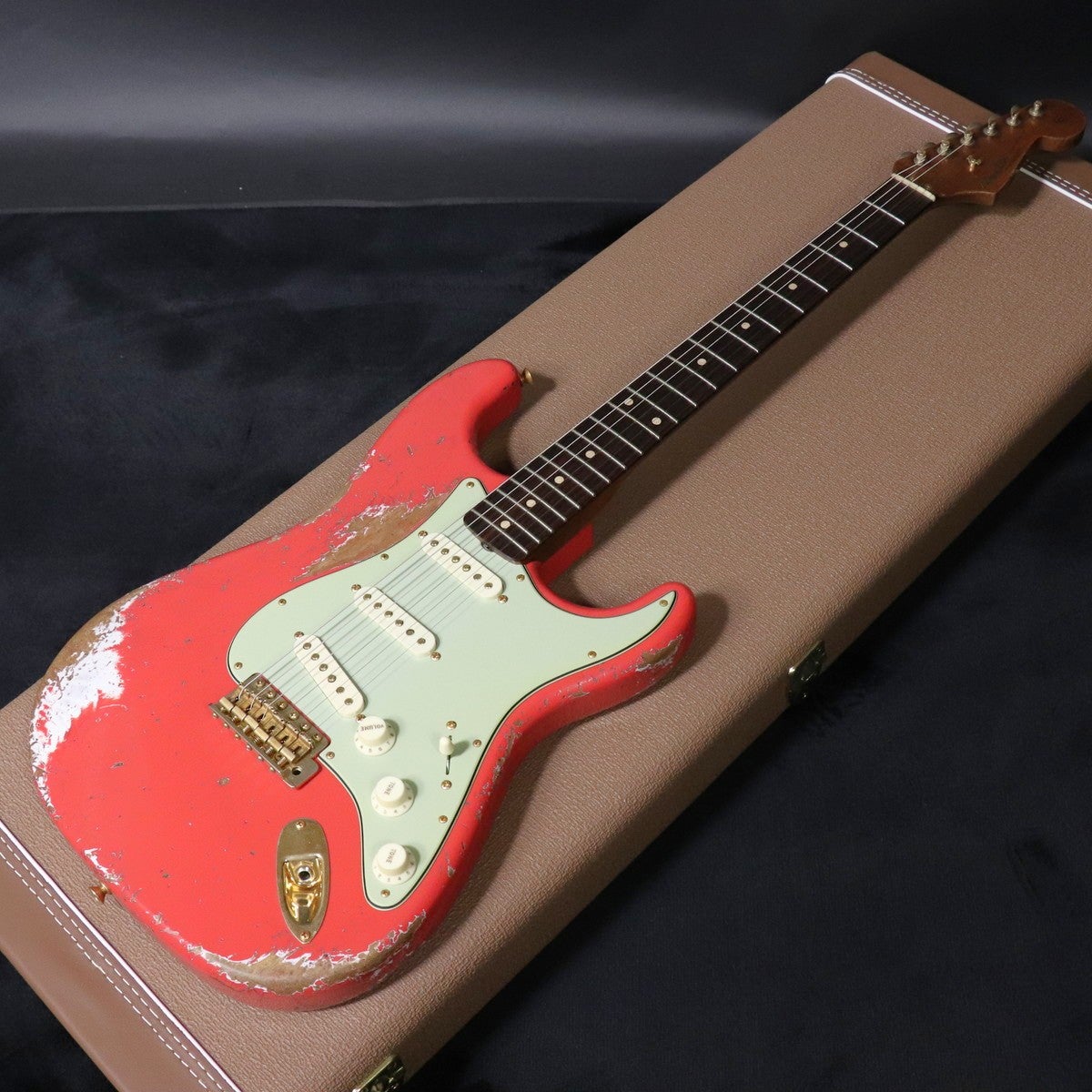 Fender Custom Shop / Custom Built 1962 Stratocaster Super Heavy Relic Fiesta Red 【아웃렛】 사진 2