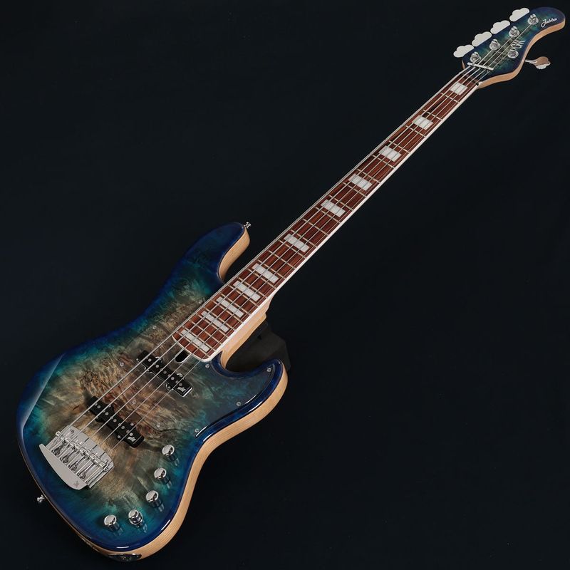 Mayones / Jabba Custom 5st Poplar Burl "Eye Poplar" Trans Jeans Black 3tone Blue Burst [4.38kg]【S/N JBA2510513】【池袋店】