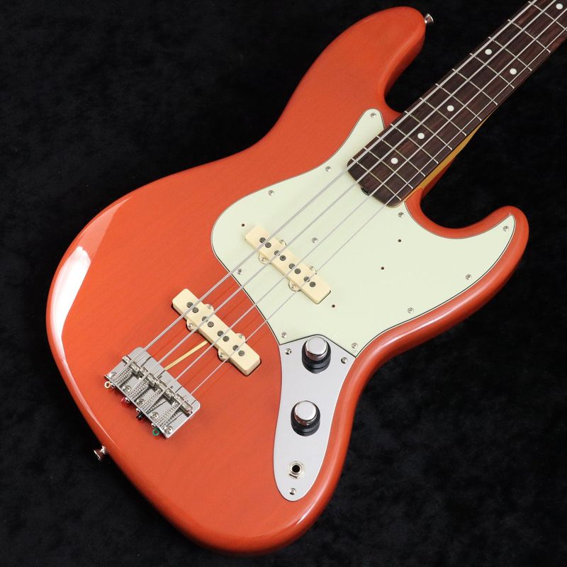 Fender / Tomomi Jazz Bass Rosewood Fingerboard Clear Fiesta 【御茶ノ水本店】