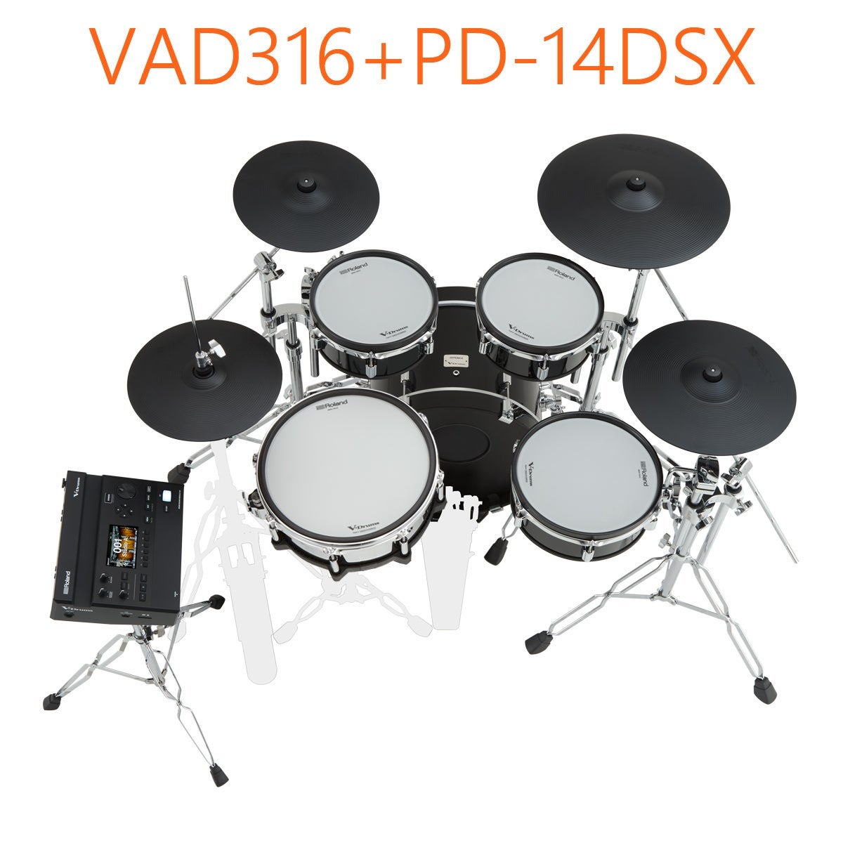 Roland / VAD316 ストレイナー付きデジタルスネアPD-14DSXセット