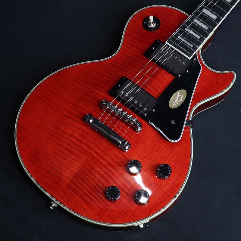 Epiphone / Inspired by Gibson Les Paul Custom Figured Transparent
