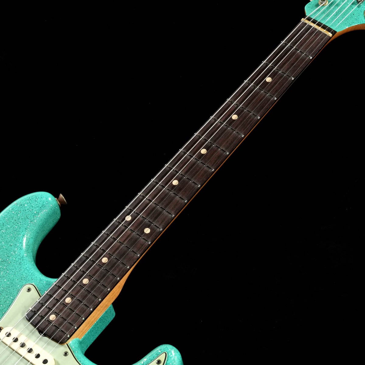 Fender Custom Shop / Limited Edition 1960 Stratocaster Relic Matching Headstock Sea Foam Green Sparkle 사진 3