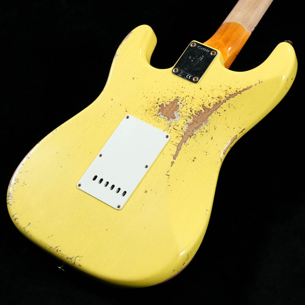 Fender Custom Shop / Limited Edition 1969 Stratocaster Heavy Relic Matching Headstock Aged Canary Yellow 사진 2