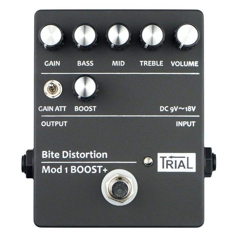 ギター TRIAL Bite Distortion 新製品】 TRIAL / Bite Distortion/Mod 1 BOOST+ バイト
