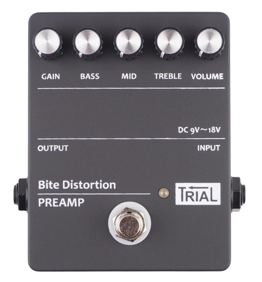 ギター TRIAL Bite Distortion PREAMP ハイゲイン・スタックアンプのサウンド] TRIAL / Bite Distortion