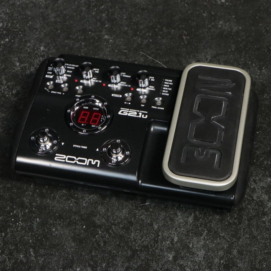 中古】ZOOM / G2.1u Guitar Effects Pedal マルチエフェクター フロア
