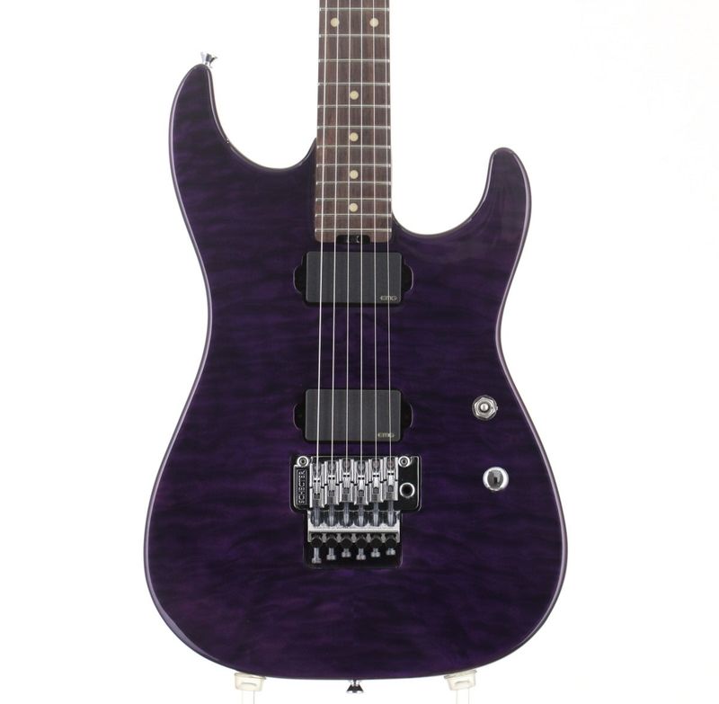 中古】SCHECTER / PA-AAG STPR See-thru Purple 清水昭男モデル