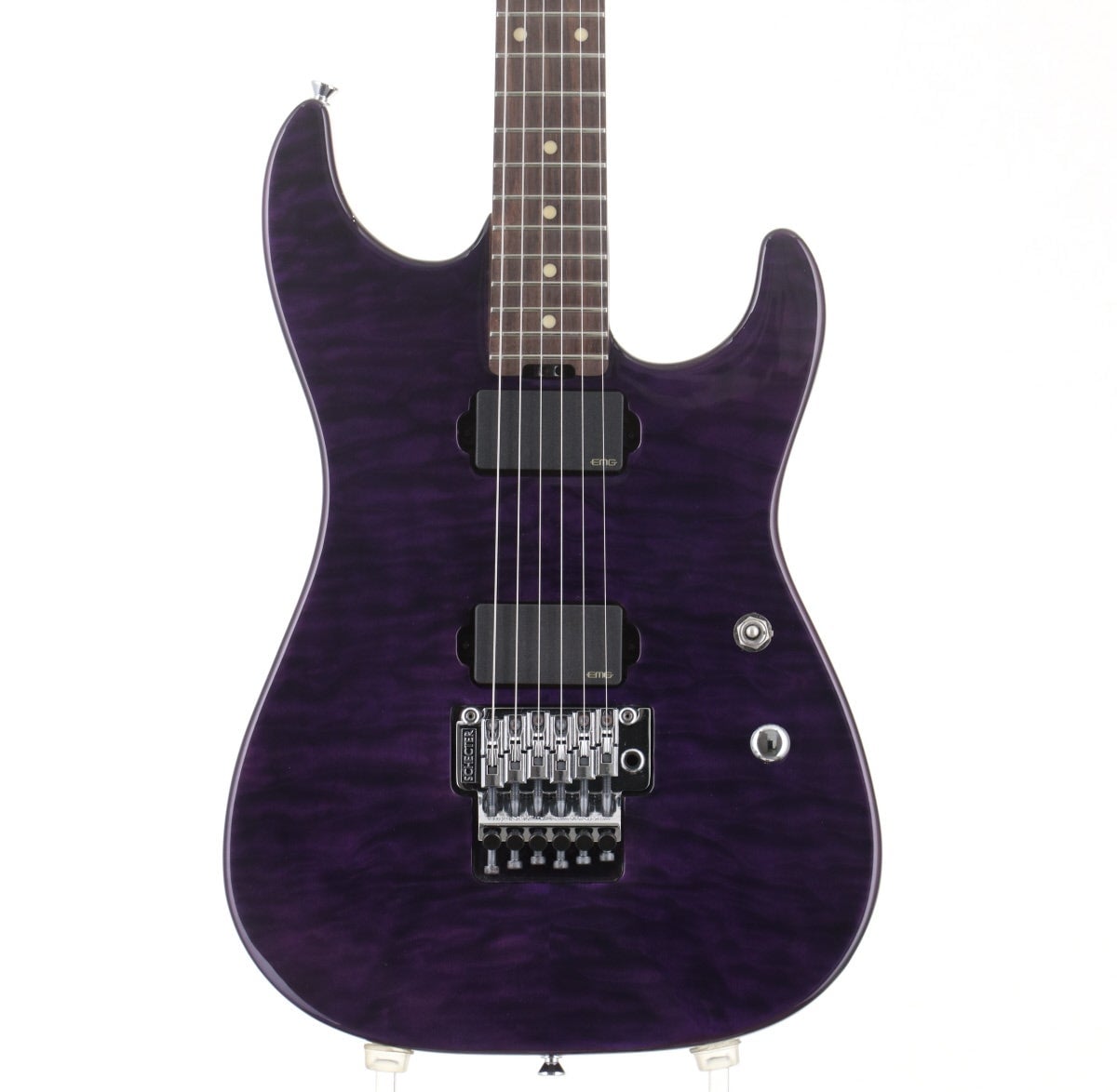中古】SCHECTER / PA-AAG STPR See-thru Purple 清水昭男モデル
