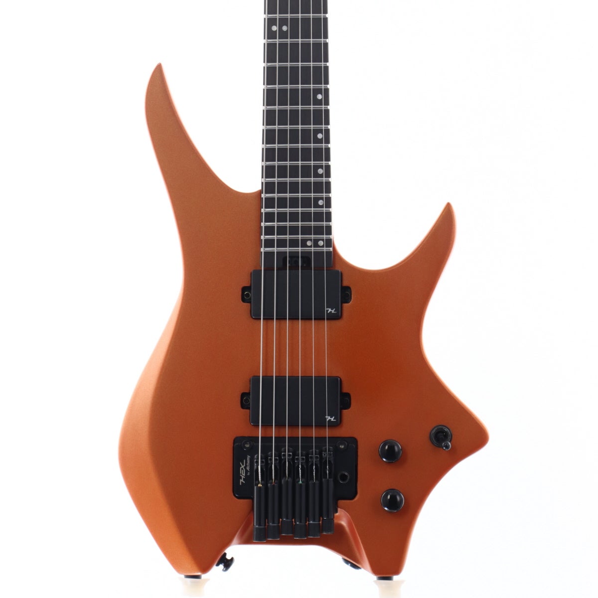 ギター HEX Guitars N500 llic Coral Orange 中古】HEX Guitars / N500 Metallic Coral Orange 【心斎橋店