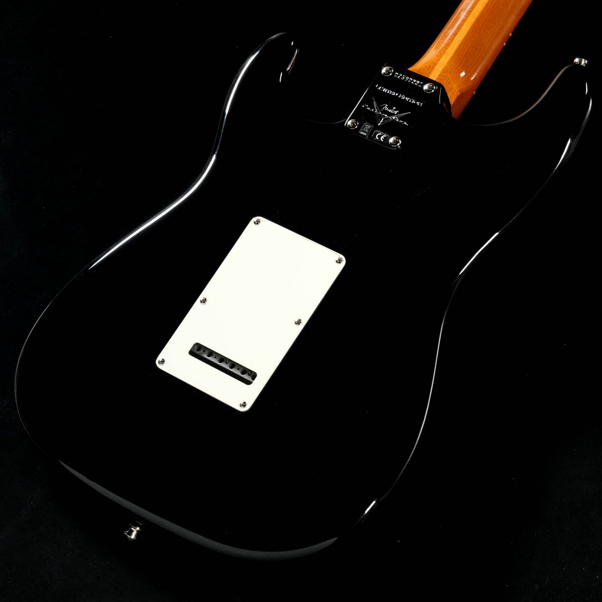 Fender Custom Shop / Limited Edition Roasted Custom Deluxe Stratocaster NOS Matching Head  Black 사진 2