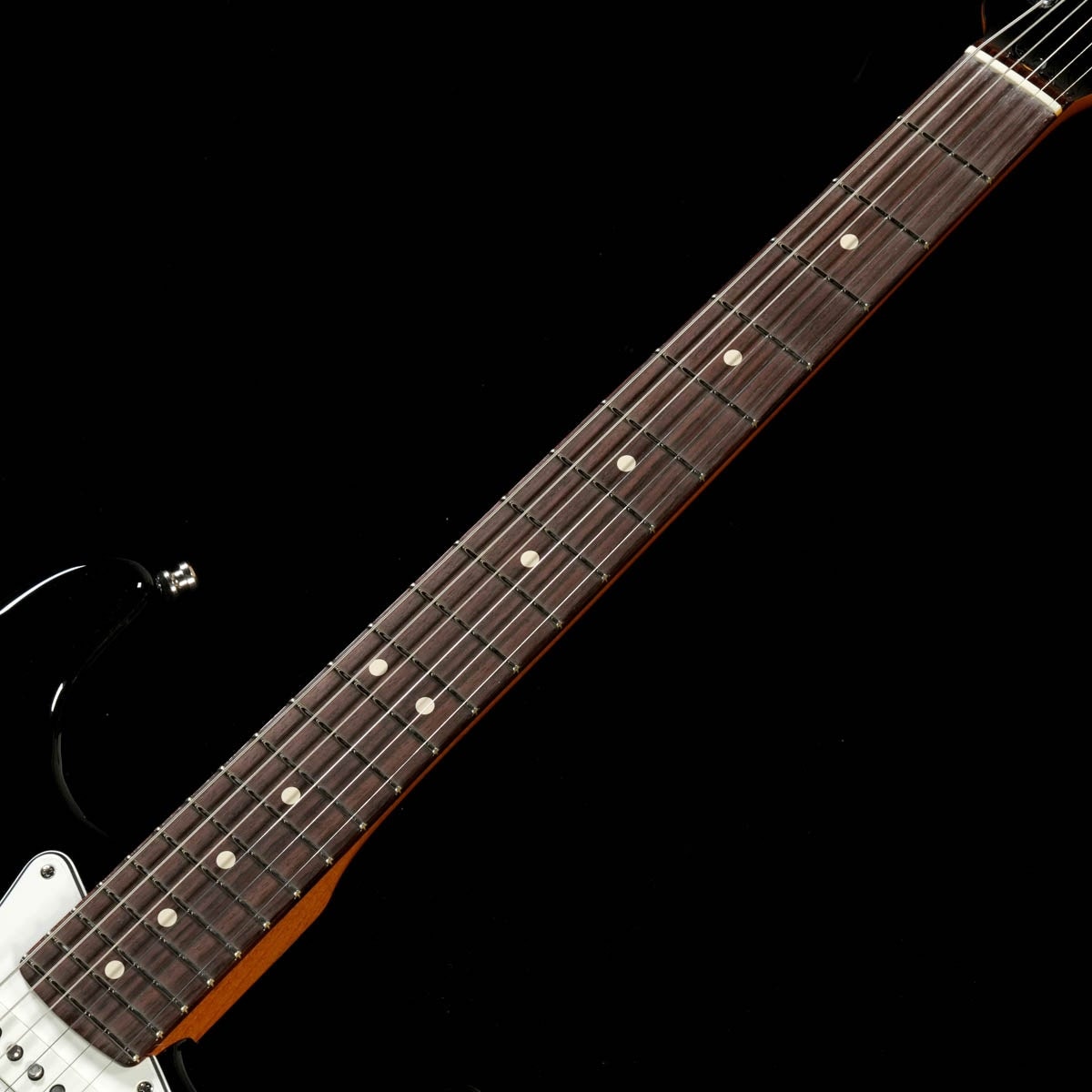 Fender Custom Shop / Limited Edition Roasted Custom Deluxe Stratocaster NOS Matching Head  Black 사진 3