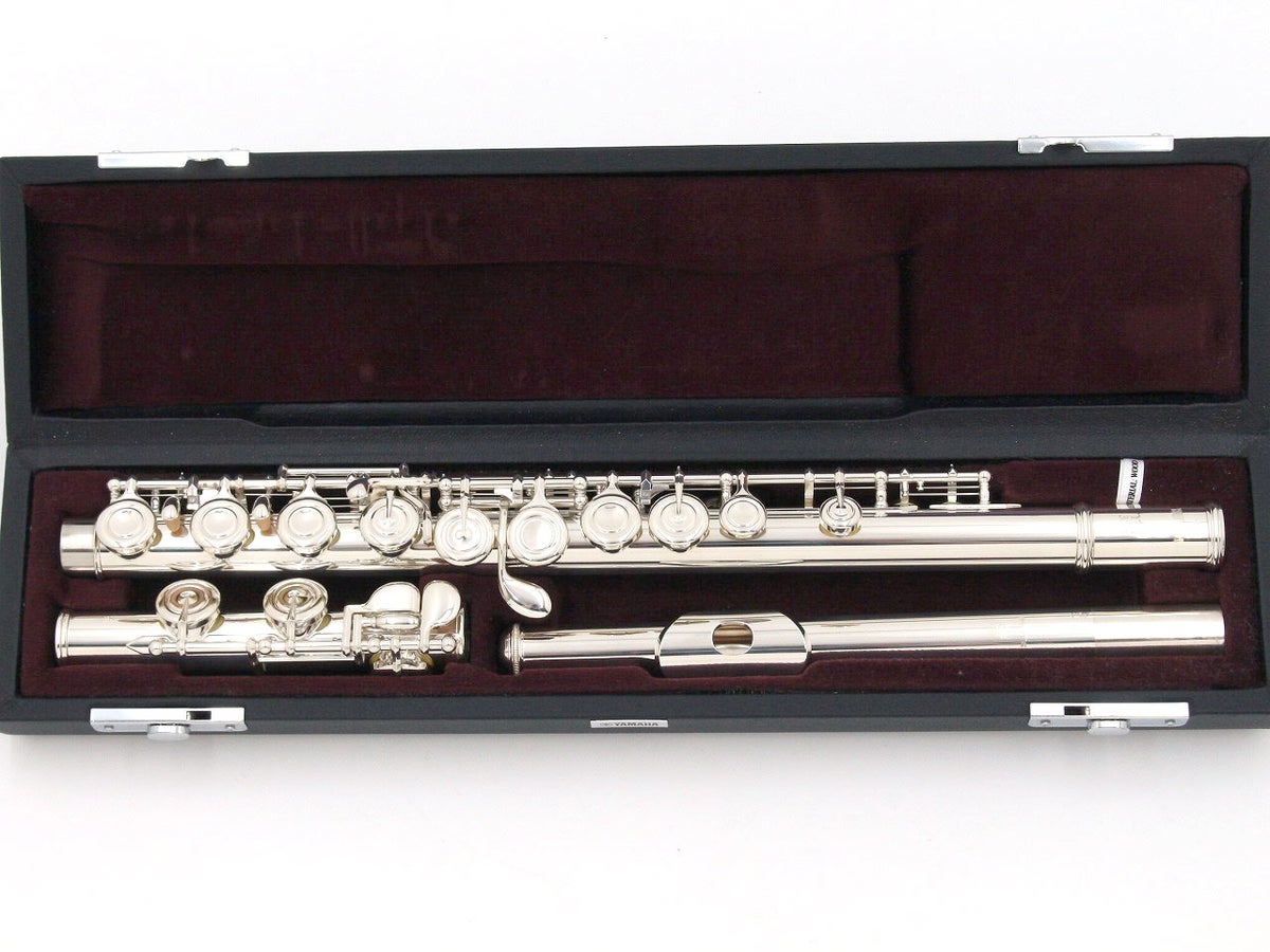 スターリングシルバー　希少　LYRIC フルート 本体　LX-E 10400 中古】YAMAHA / フルート YFL-312 現行モデル 頭部管銀製 【横浜店
