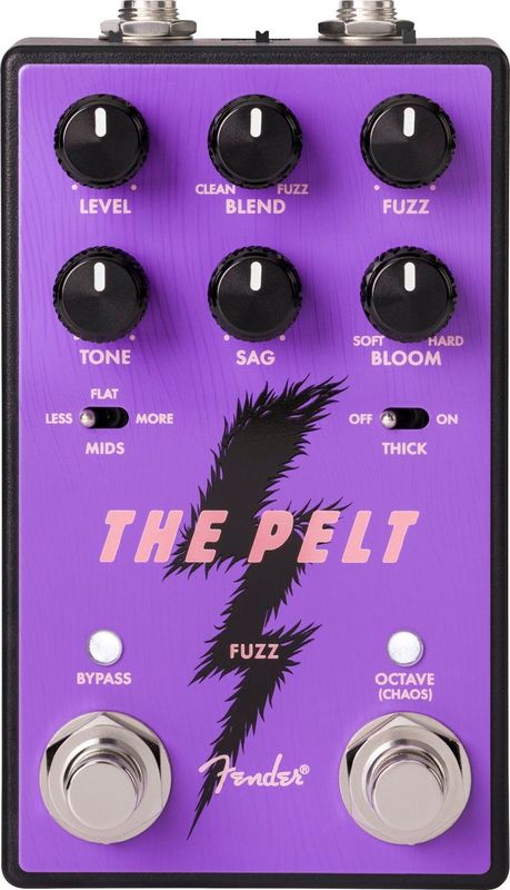 新製品】［プロフェッショナルな機能を備えたファズペダル］ Fender