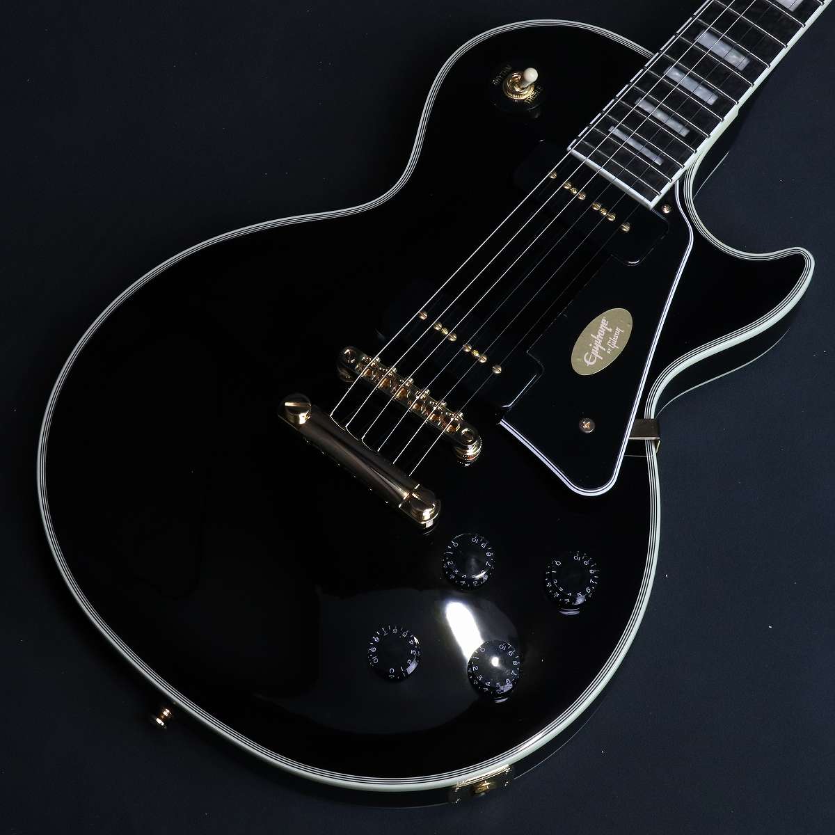 Epiphone / Inspired by Gibson Les Paul Custom P-90 Ebony