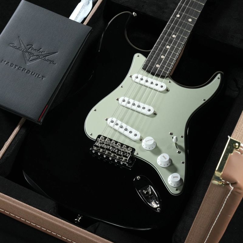Fender Custom Shop / Master Built 1961 Stratocaster NOS Aged Black