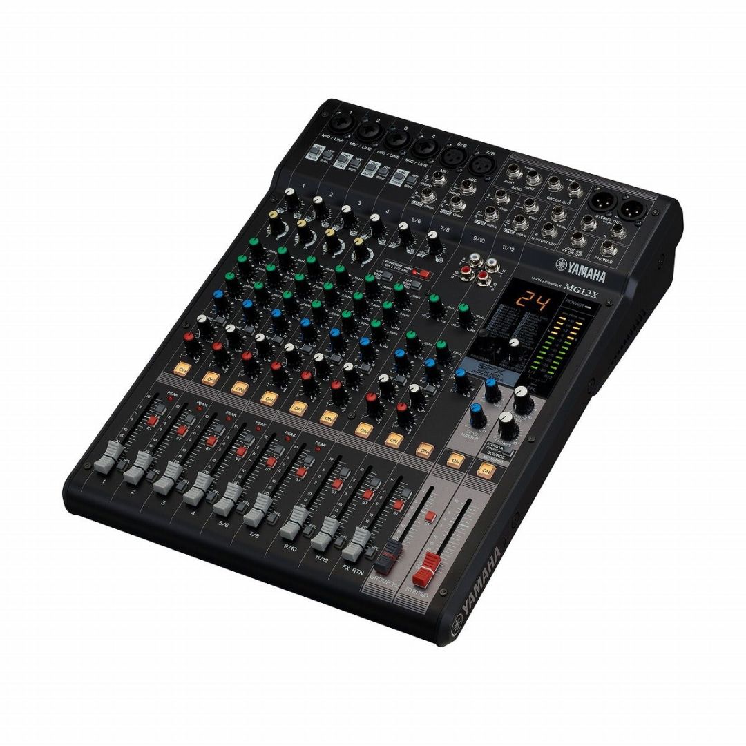 YAMAHA 12チャンネルミキシングコンソール MG12 YAMAHA / MG12X 12チャンネルミキシングコンソール | アナログミキサー