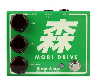 [森ドライブ/ヴィンテージTS系回路に着想]  Greer Amps グリアー・アンプス / 森 Mori Drive Overdrive オーバードライブ【正規国内輸入代理店商品】