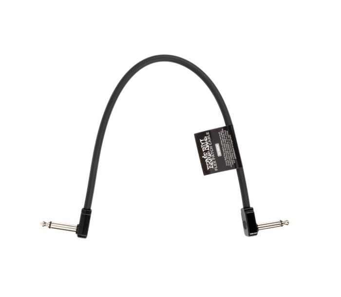 ERNiE BALL / 6440 Flex Patch Cable 12inch Black パッチケーブル
